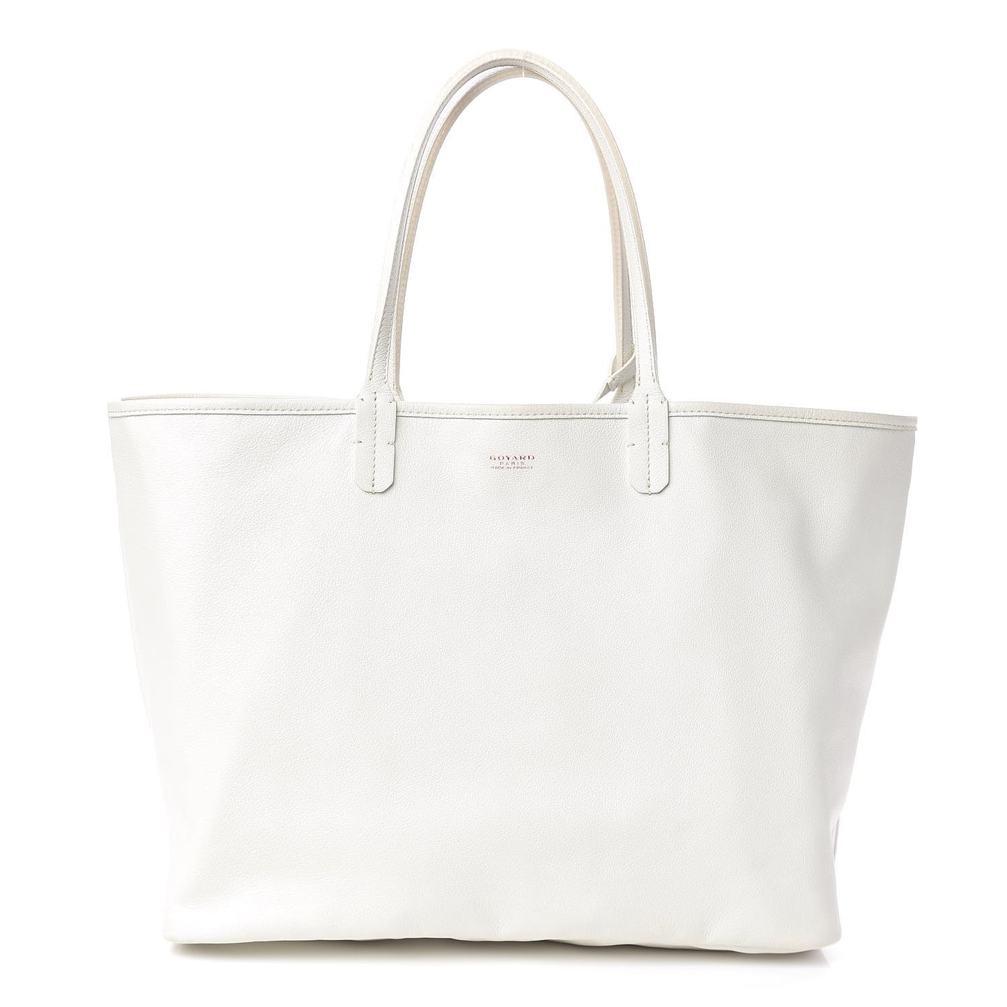 Goyardine Reversible Anjou PM White