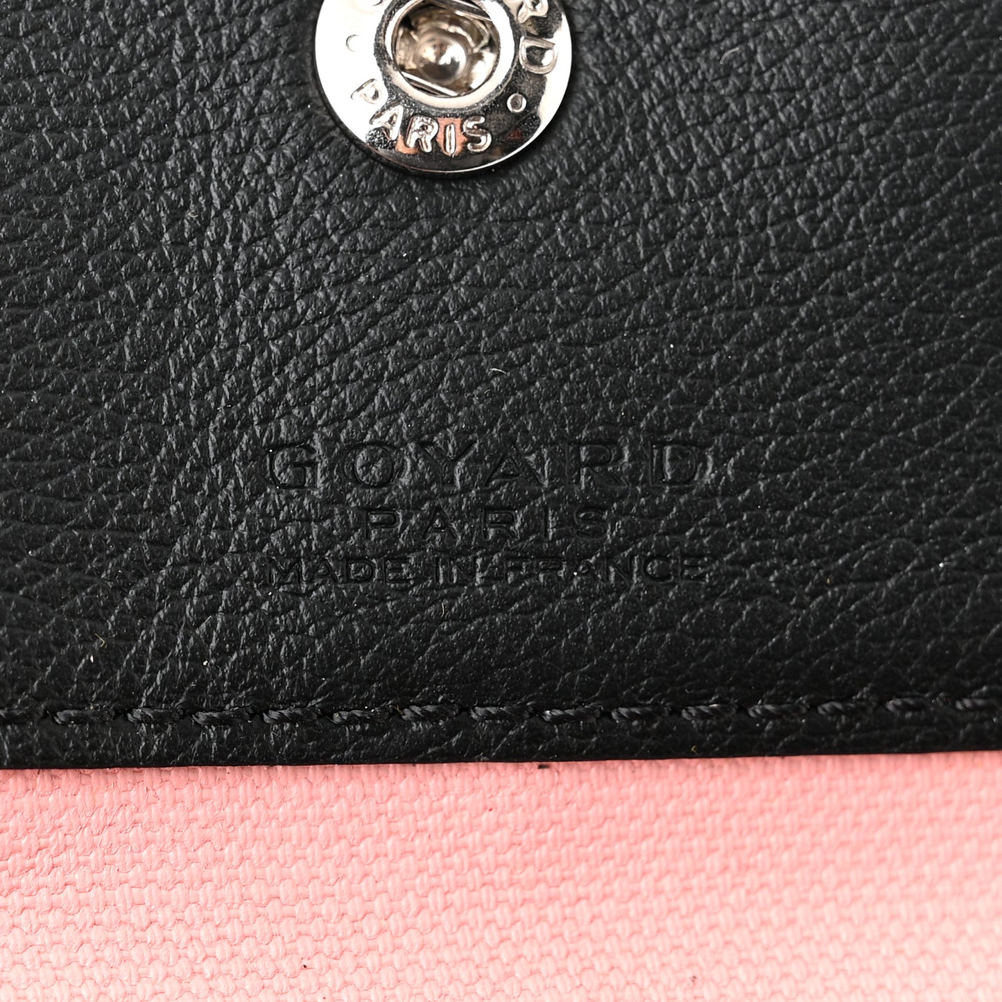 Goyardine Saint Louis Claire Voie GM Black Pink
