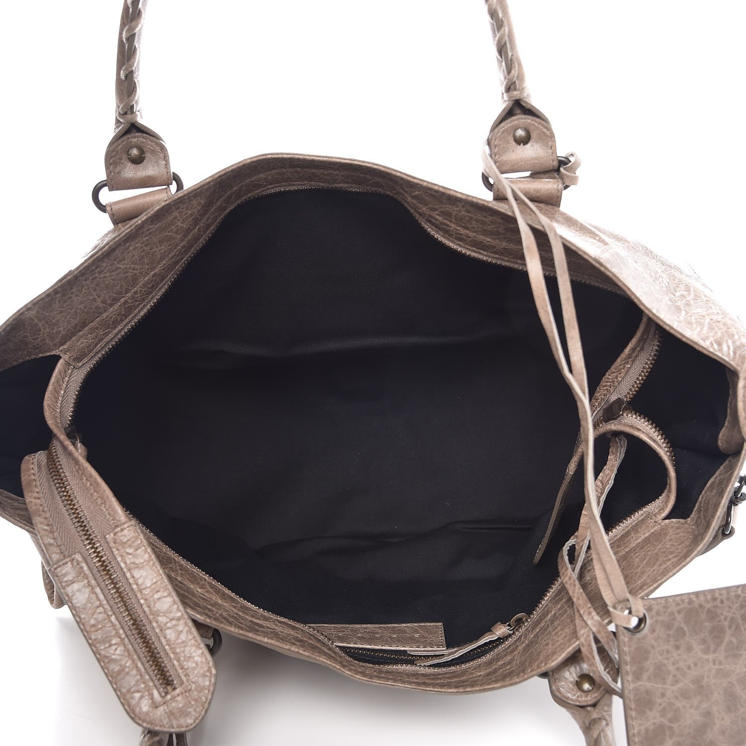Balenciaga Agneau Classic Hardware Part Time Gris Poivre 6 of 9