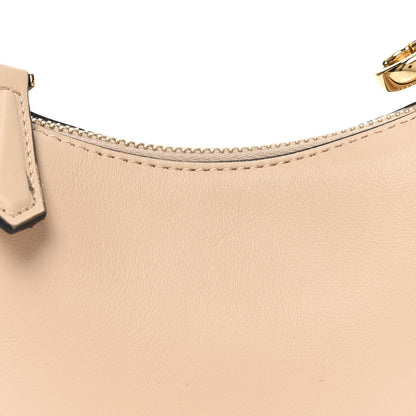 Fendi Vitello Grace Matte Nano Fendigraphy Hobo Bag Light Rose 9 of 9