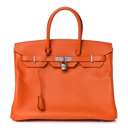 Hermes Epsom Birkin 35 Orange 1 of 34