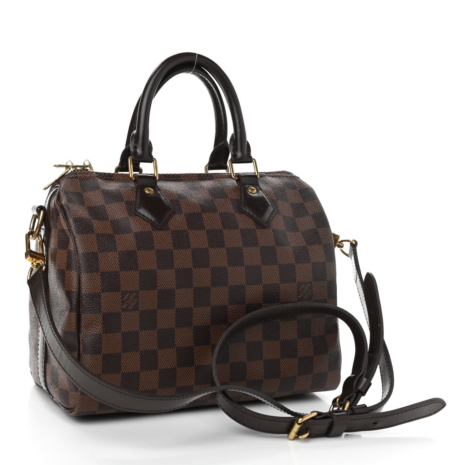 Louis Vuitton Damier Ebene Speedy Bandouliere 25 3 of 19