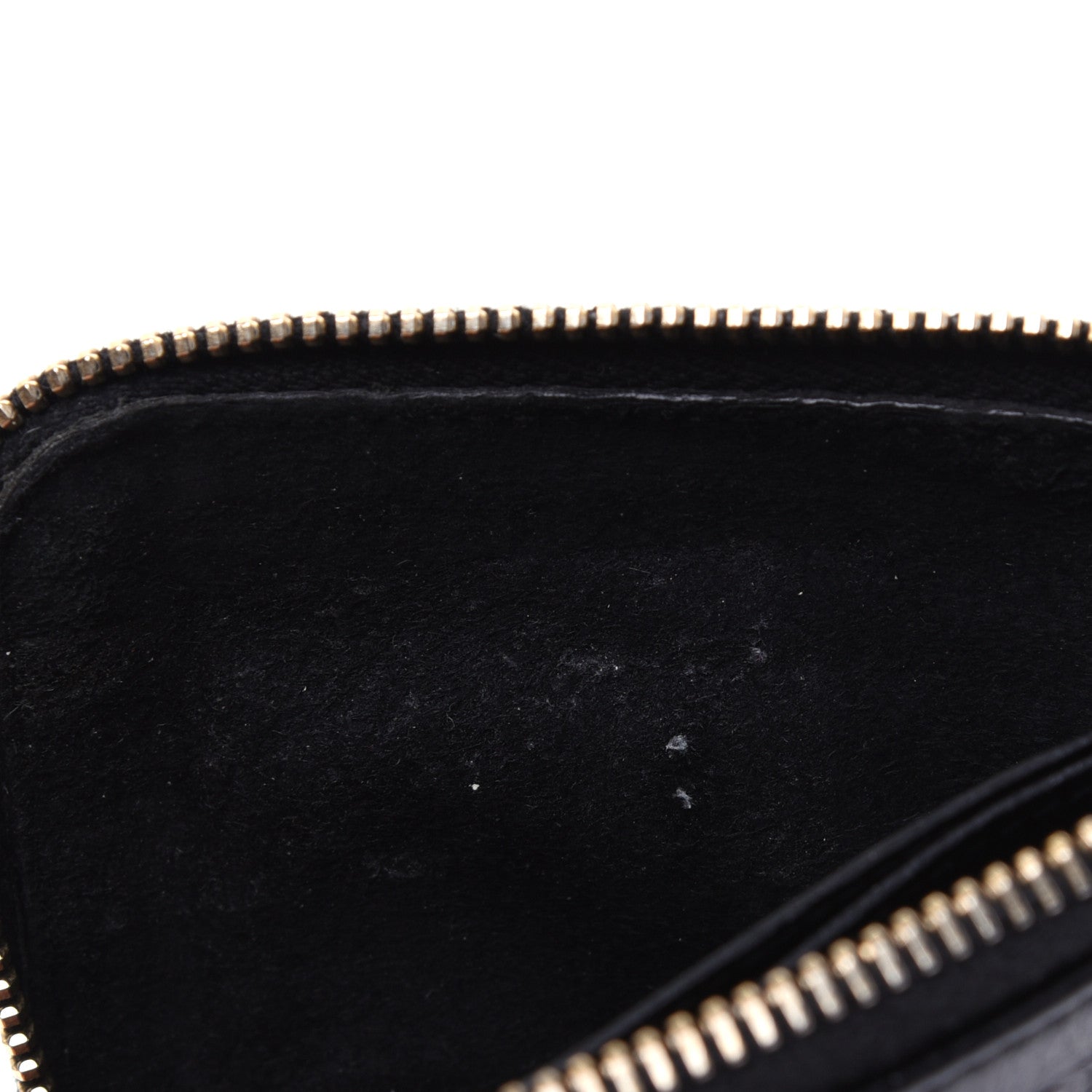 Gucci Guccissima Zip Around Coin Purse Wallet Black 10 of 13