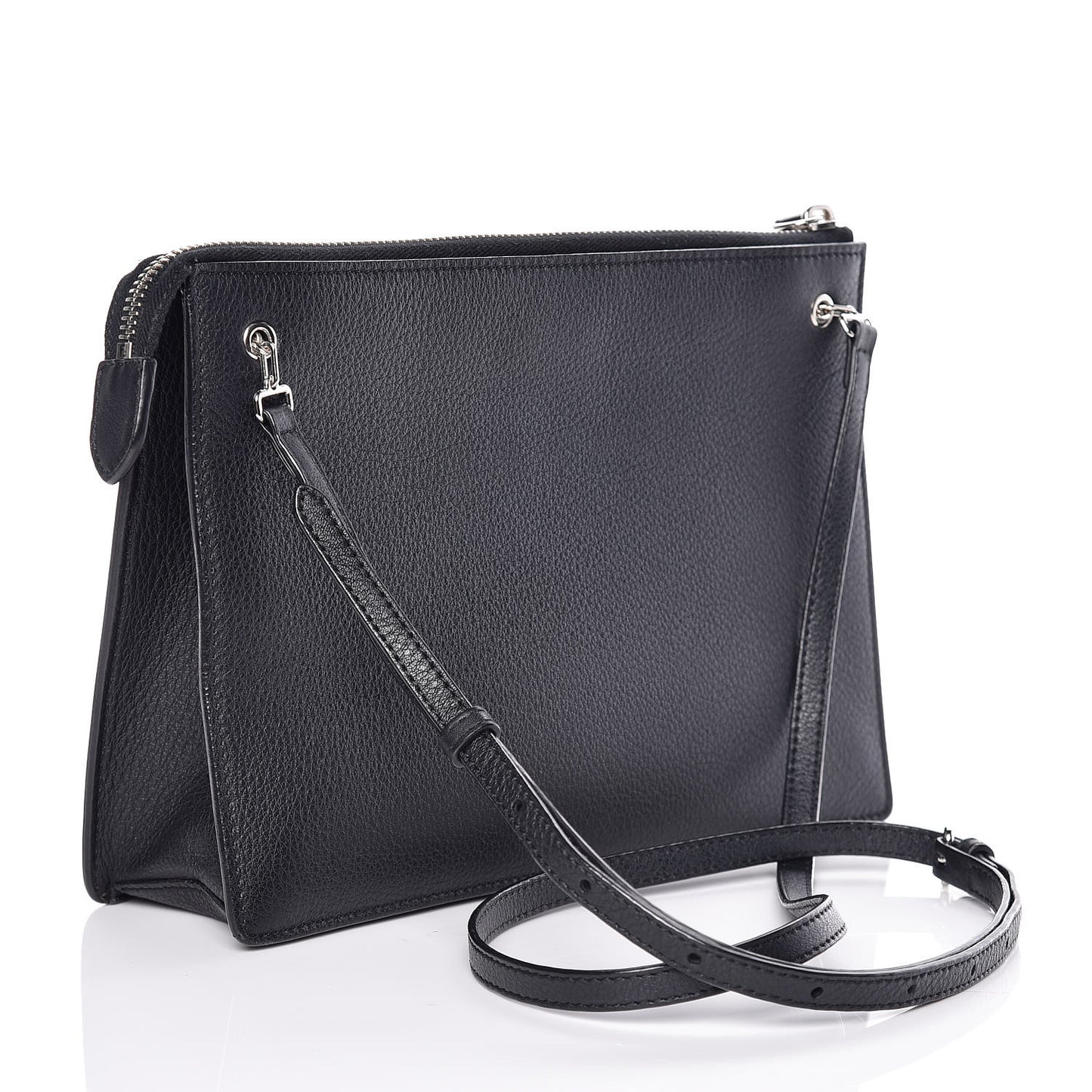Vitello Dolce Studded Mini 2Jours Pouch Black Multicolor