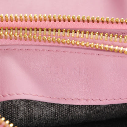 Celine Lambskin Small Trio Crossbody Bag Pink 8 of 9