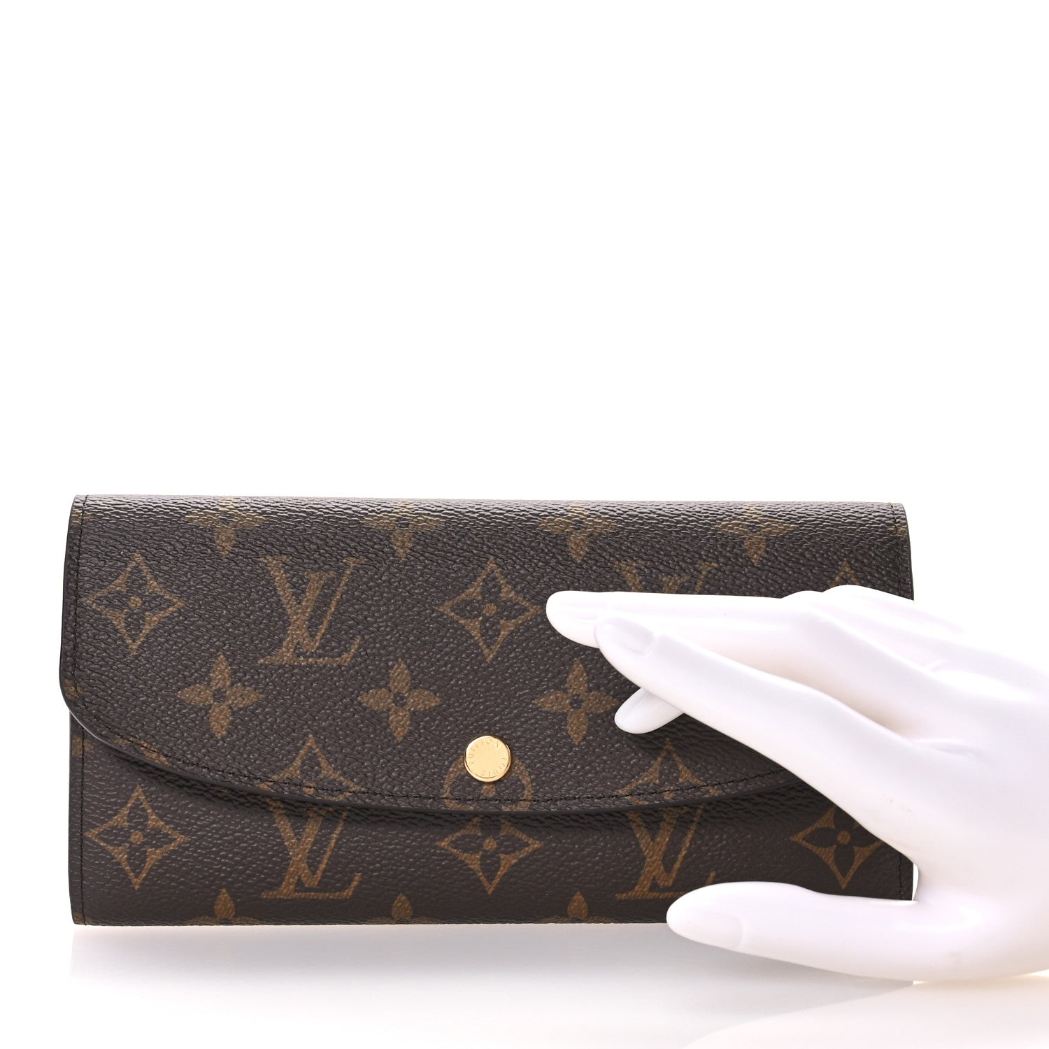 Louis Vuitton Monogram Emilie Wallet Fuchsia 2 of 8