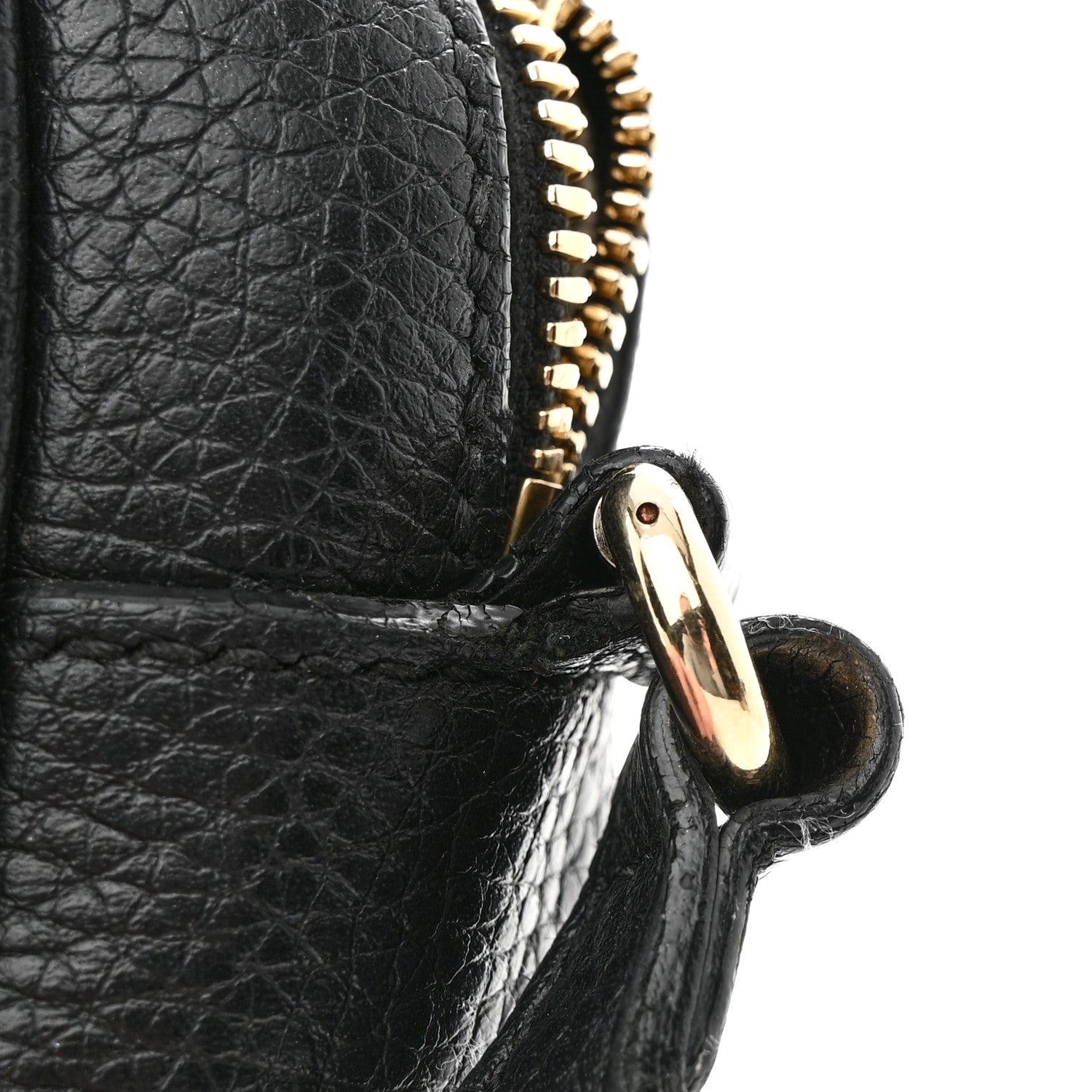 Gucci Pebbled Calfskin Small Soho Disco Bag Black 19 of 21