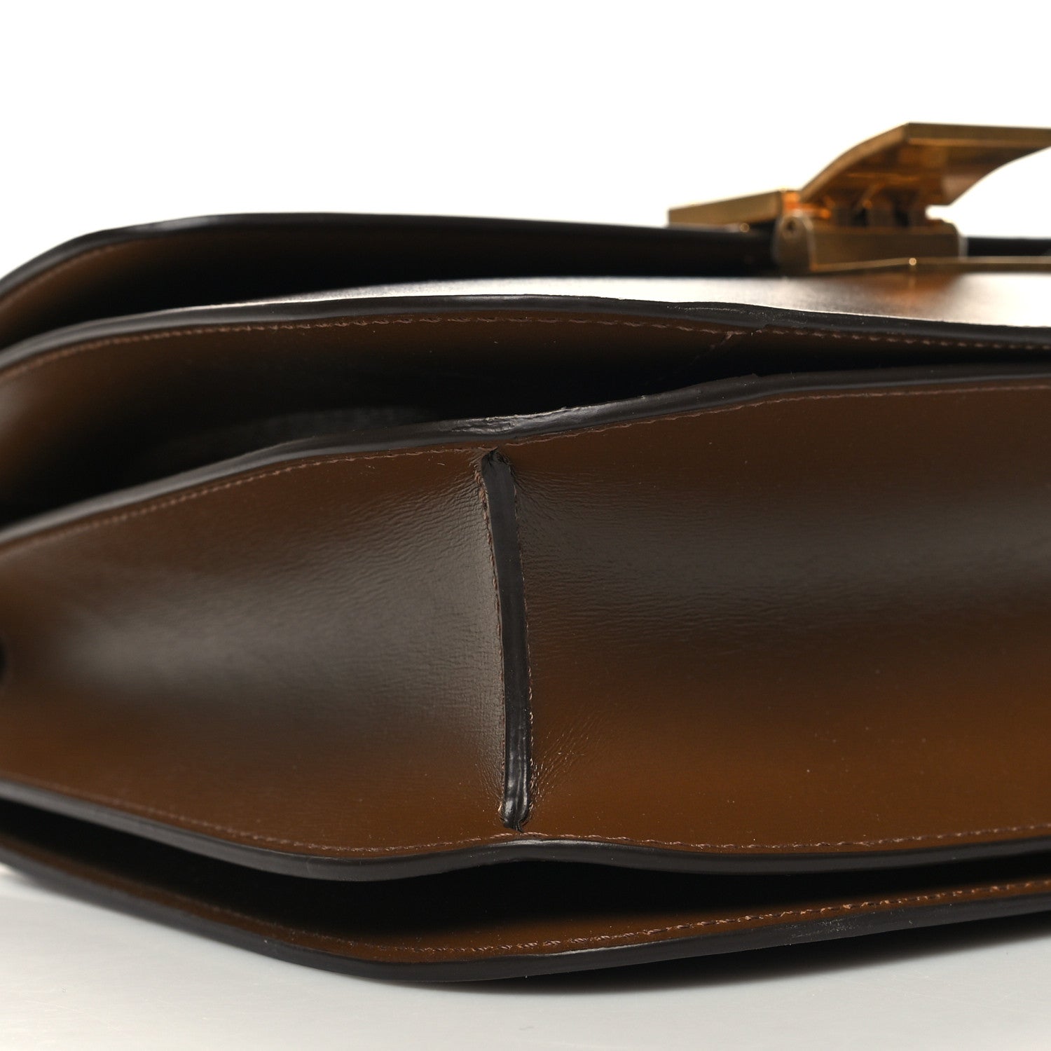 Celine Box Calfskin Medium Classic Box Flap Bag Camel 9 of 10