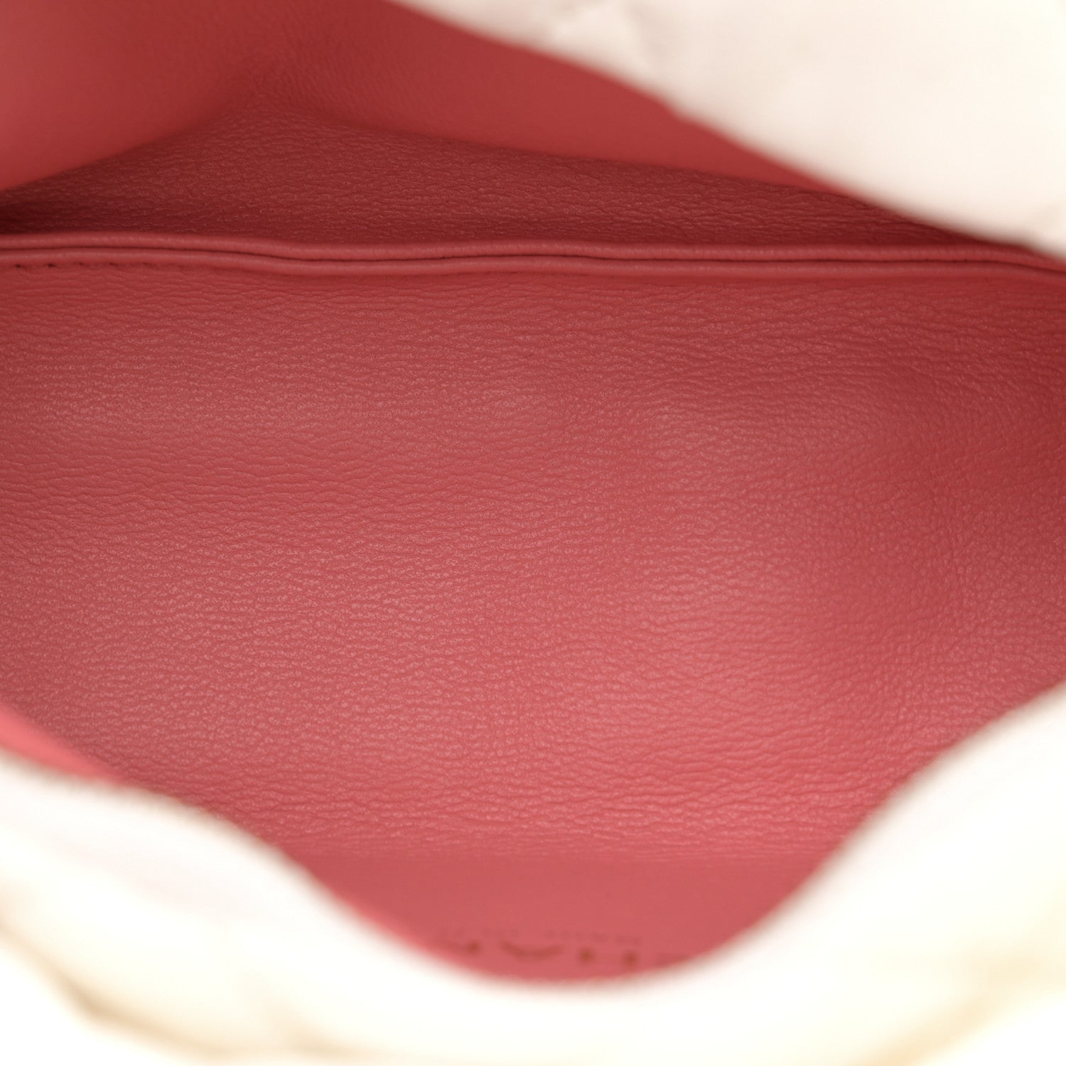 Chanel Crumpled Lambskin Quilted Small CC Links Shoulder Bag White 5 of 13