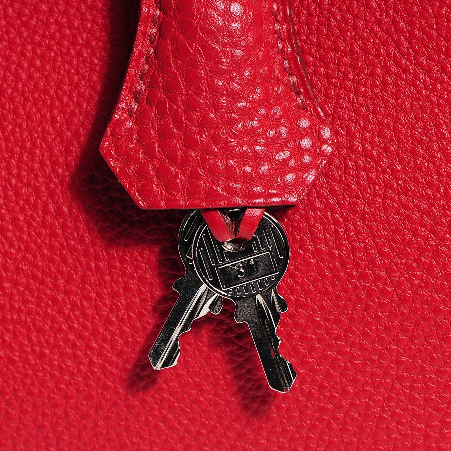 Togo Birkin 30 Rouge Garance