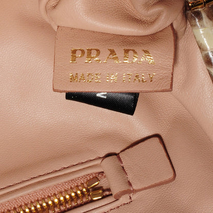 Prada Python Clutch Stone 8 of 11