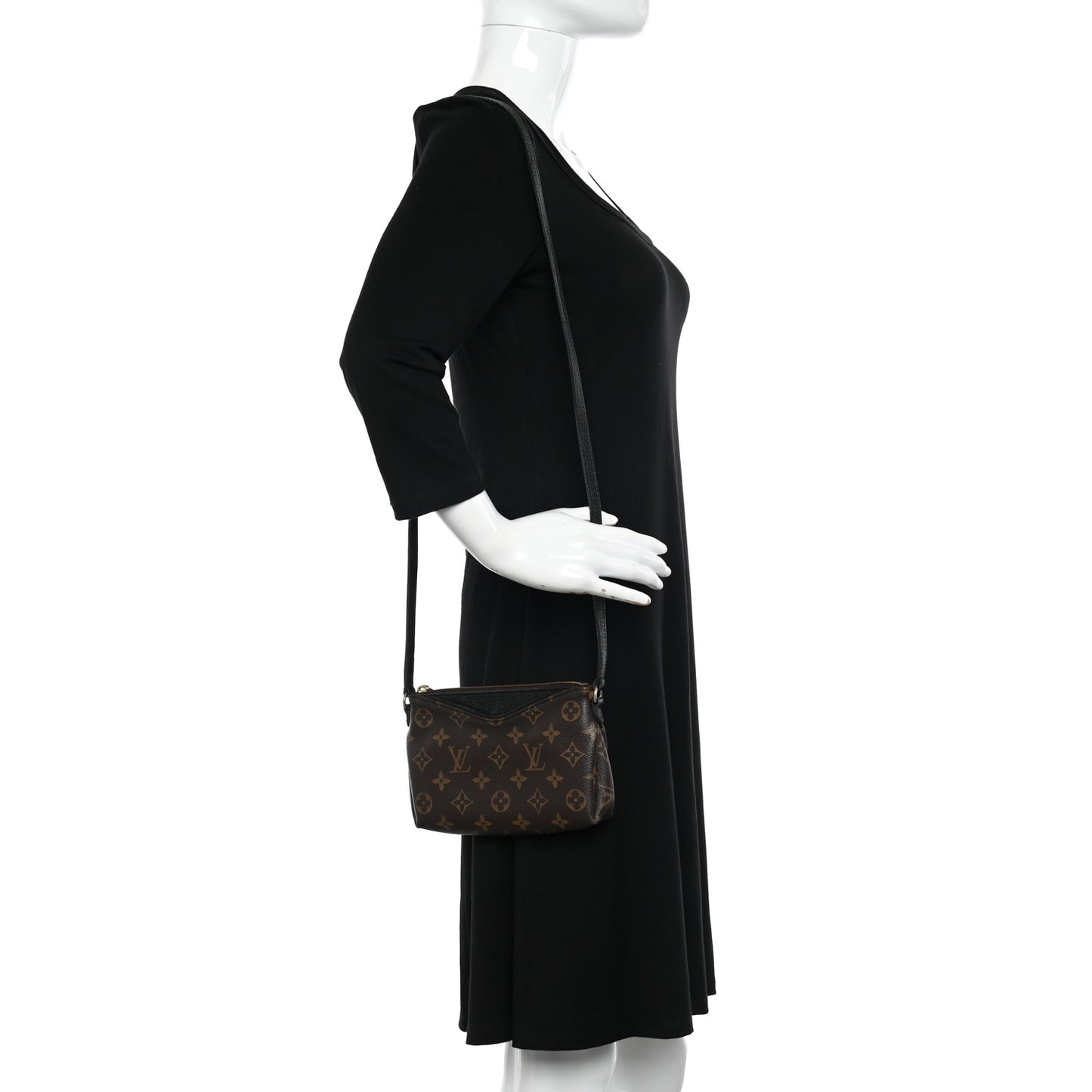 Monogram Pallas Uniformes Crossbody Black