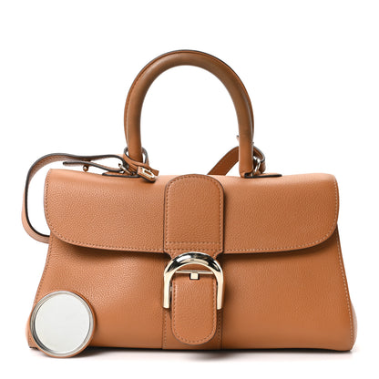 Delvaux Calfskin Mini Brillant East West Satchel Natural 3 of 11