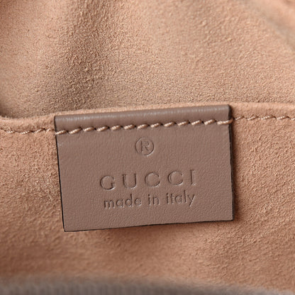 Gucci Calfskin Matelasse Mini GG Marmont Chain Shoulder Bag Porcelain Rose 5 of 8