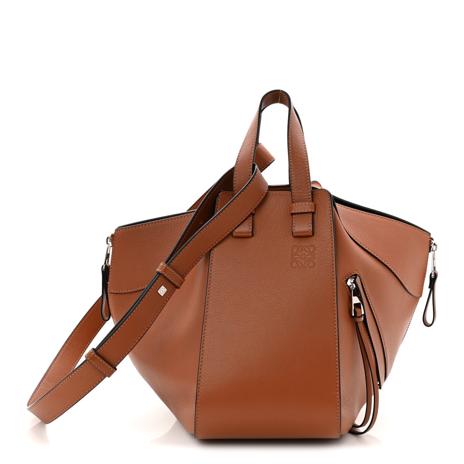 Loewe Calfskin Small Hammock Shoulder Bag Tan 2 of 19
