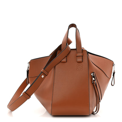 Loewe Calfskin Small Hammock Shoulder Bag Tan 2 of 19