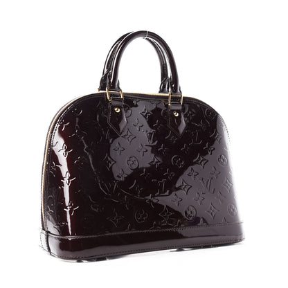 Louis Vuitton Vernis Alma PM Amarante 3 of 12
