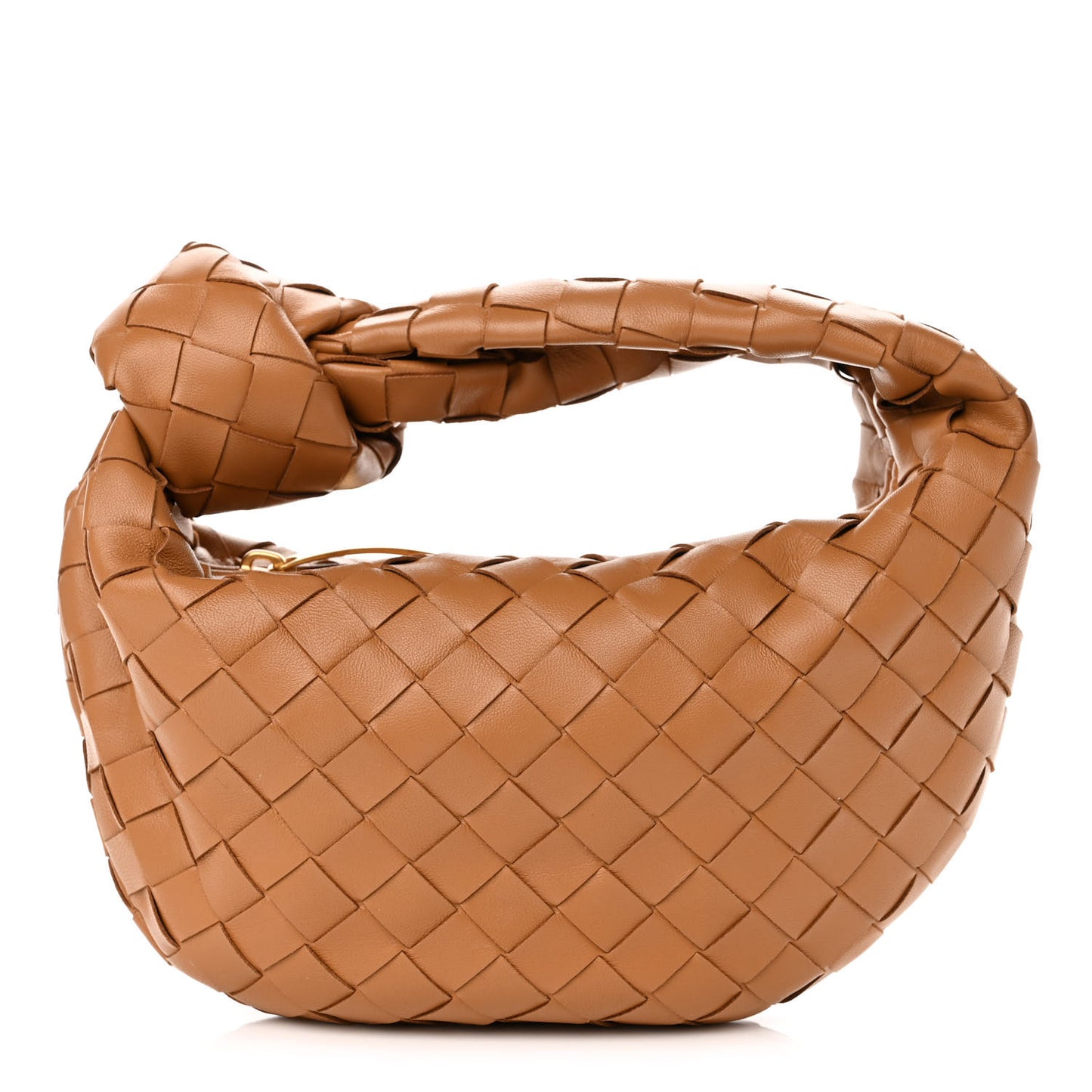 Nappa Intrecciato Mini Jodie Caramel