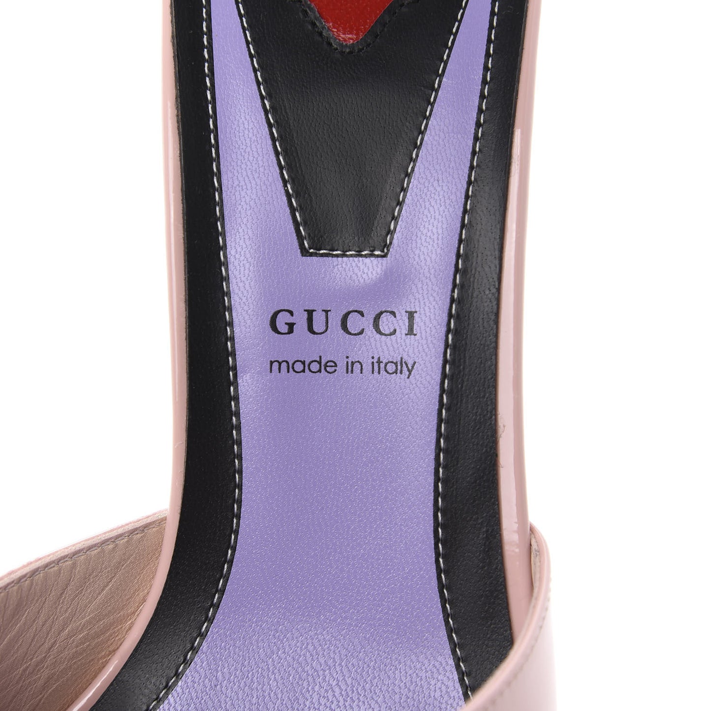 Patent Crystal GG Bow Sadie Spike Ankle Strap d'Orsay Platform High Heel Pumps 40 Perfect Pink