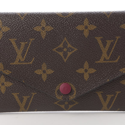 Louis Vuitton Monogram Josephine Wallet Fuchsia 9 of 9