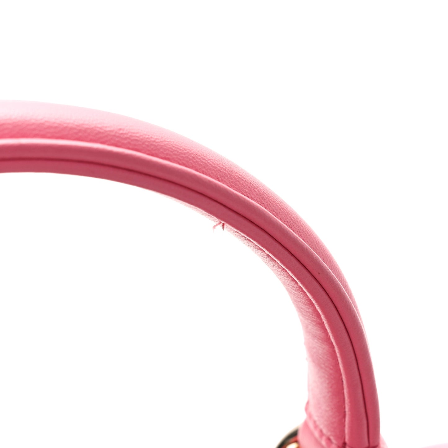 Lambskin Quilted Small Trendy CC Flap Dual Handle Bag Pink