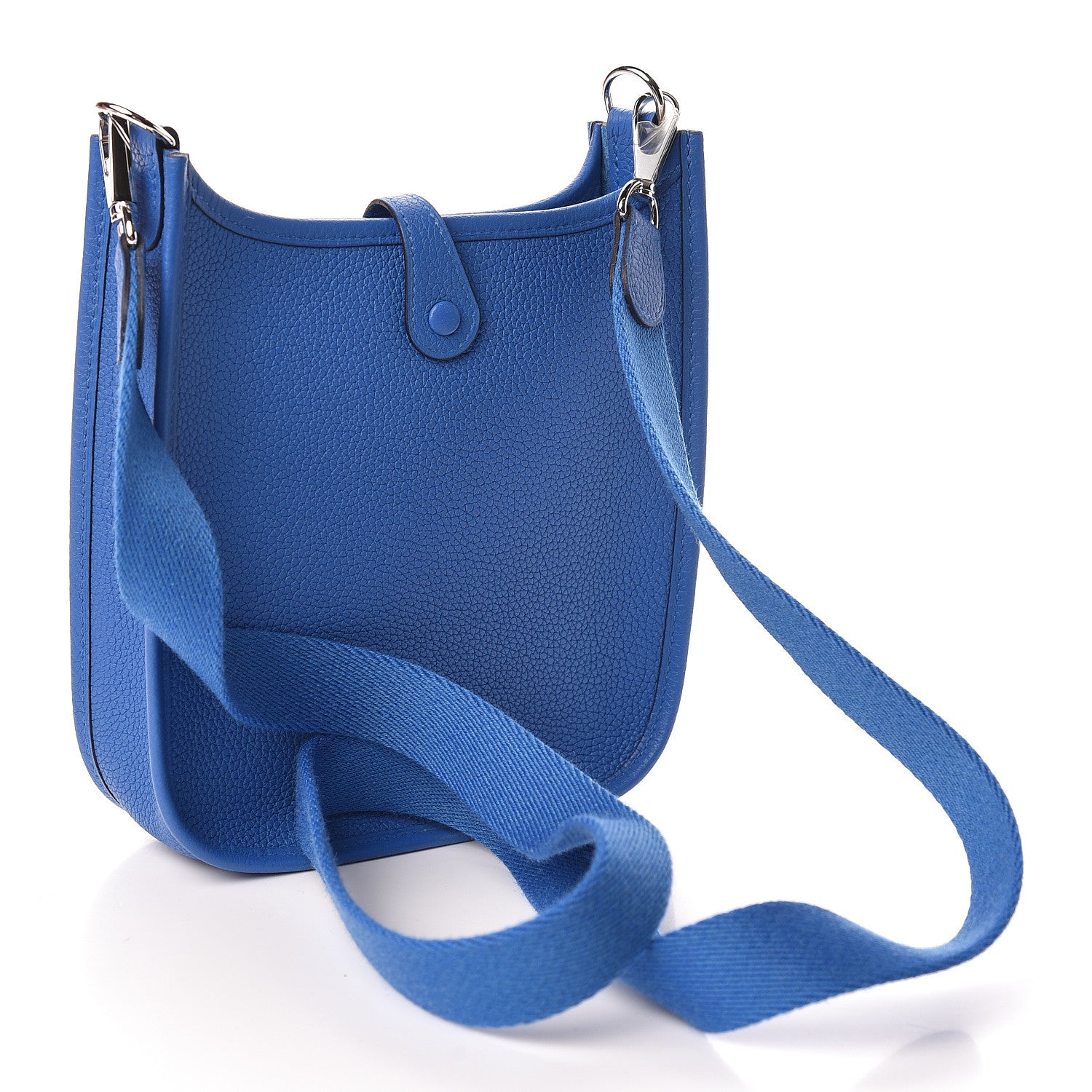 Hermes Taurillon Maurice Amazone Evelyne TPM Bleu Zellige 3 of 11