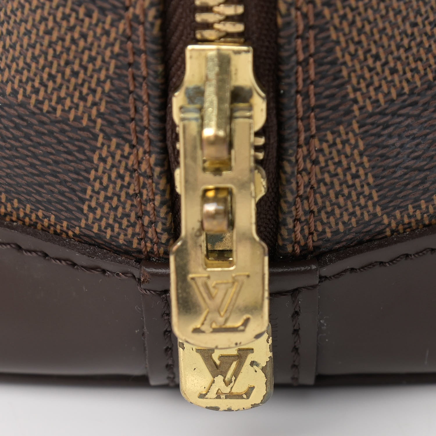 Louis Vuitton Damier Ebene Alma PM 18 of 23
