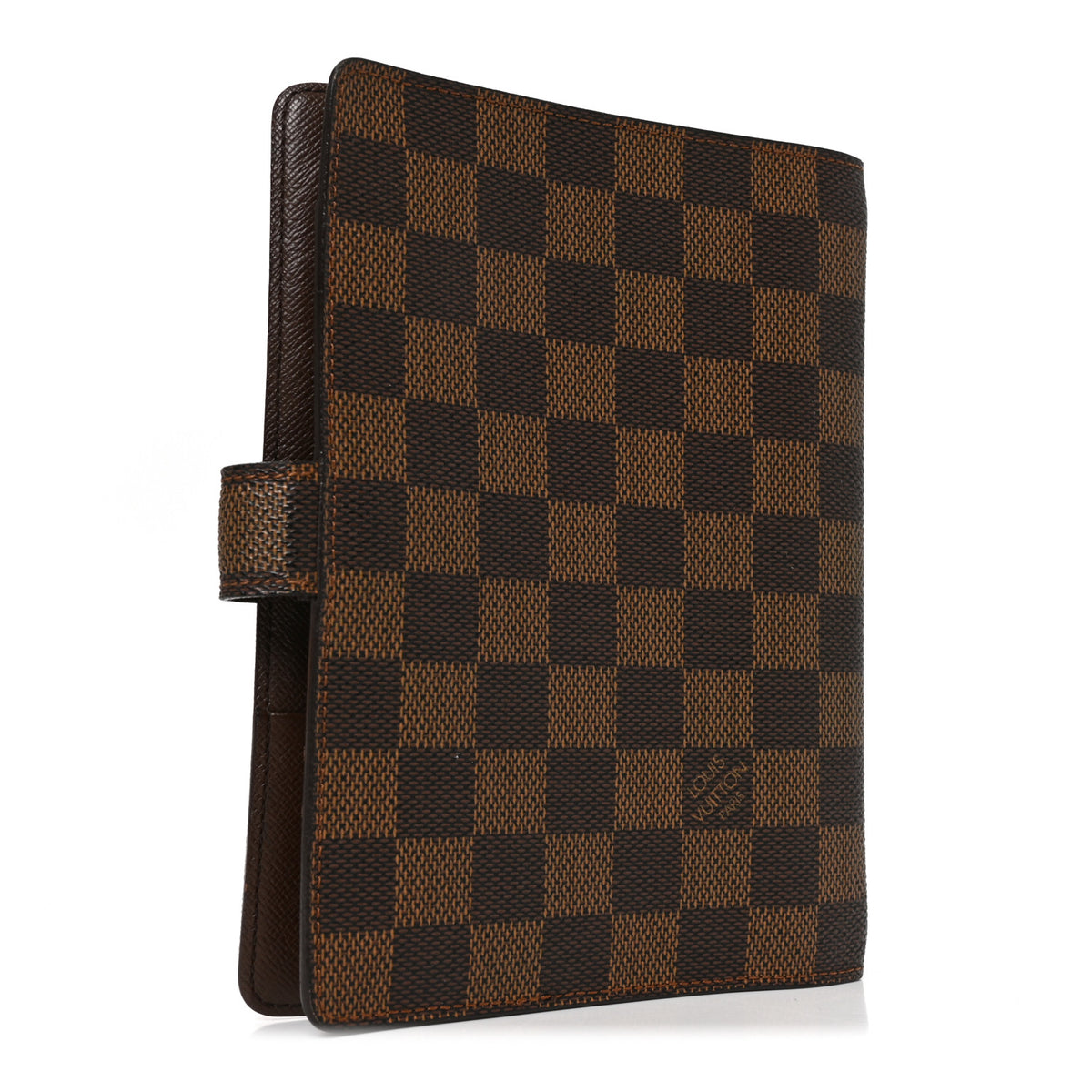 Damier Ebene Medium Ring Agenda Cover