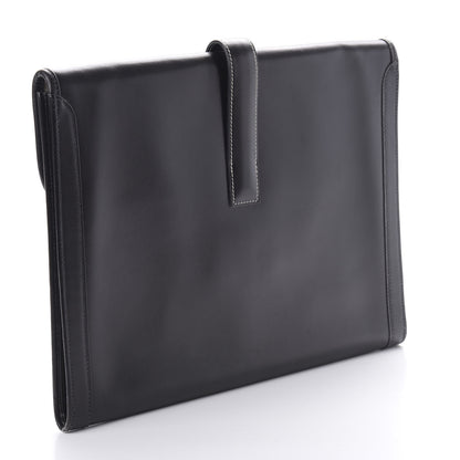 Hermes Box Jige GM Clutch Black 3 of 11