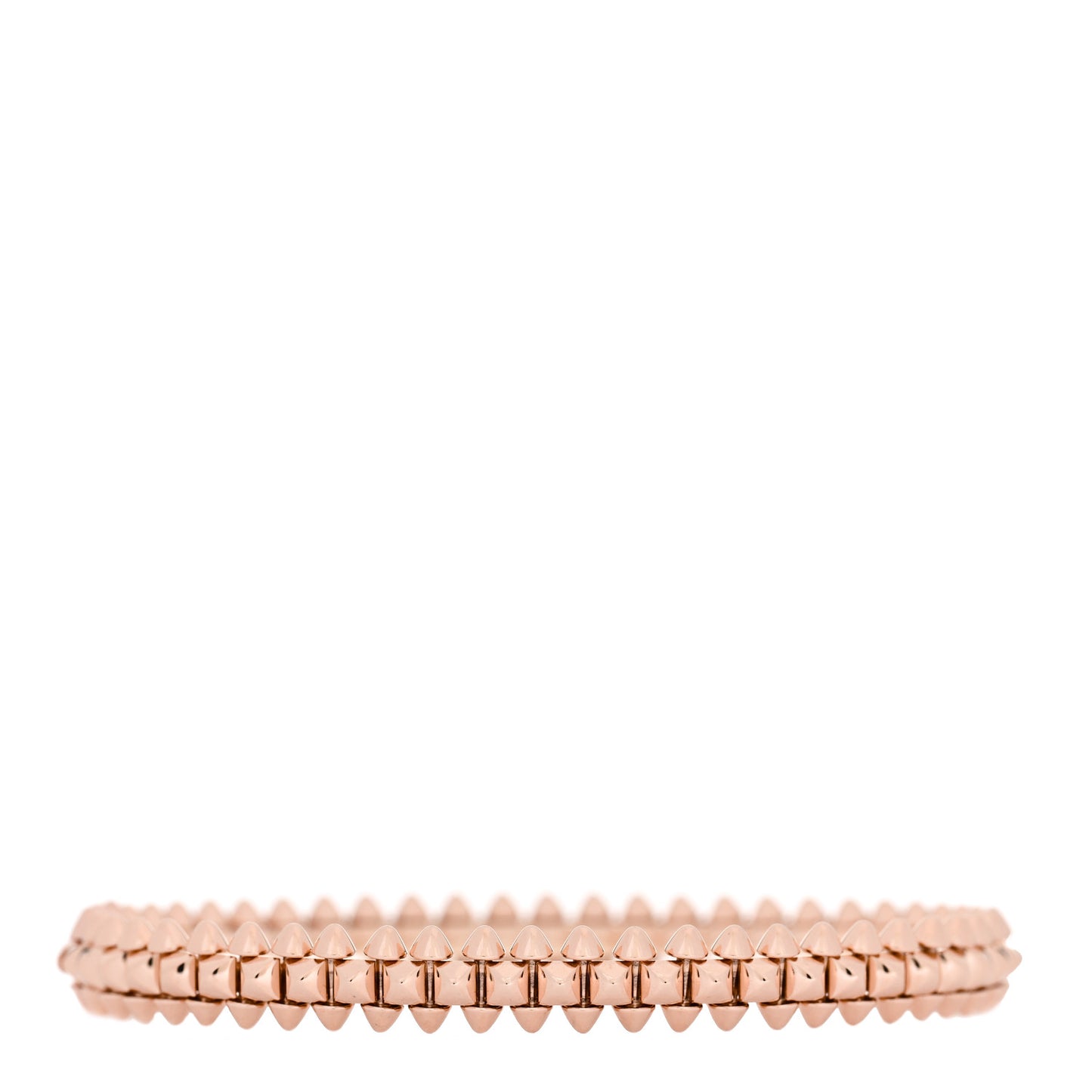 18K Pink Gold Small Clash De Cartier Bracelet 14