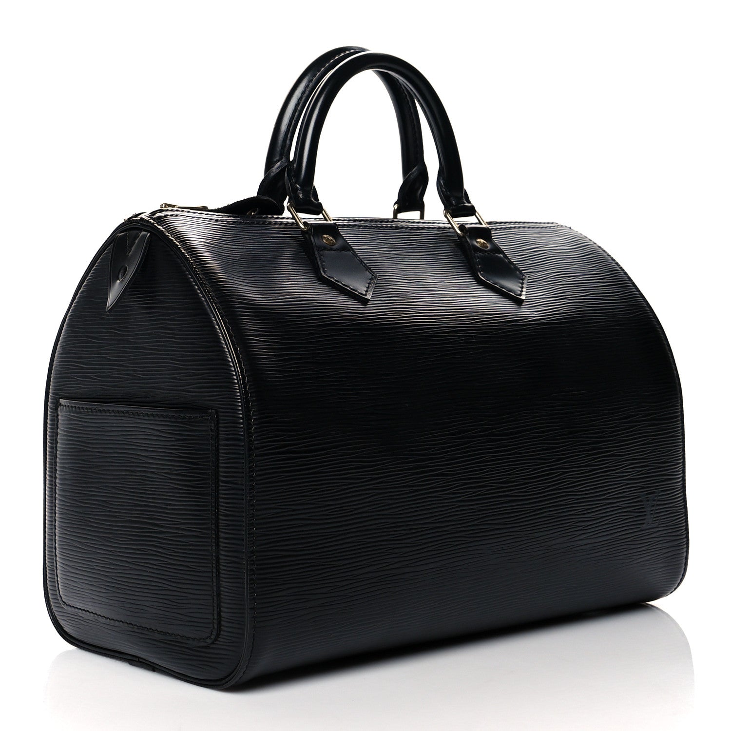 Louis Vuitton Epi Speedy 30 Black 3 of 12