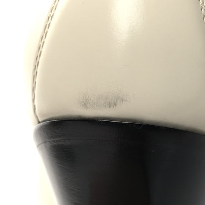 Bottega Veneta Calfskin Lean Ankle Boots 40.5 Ivory 8 of 10