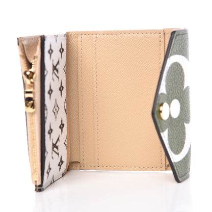 Louis Vuitton Monogram Giant Zoe Wallet Kaki 5 of 8