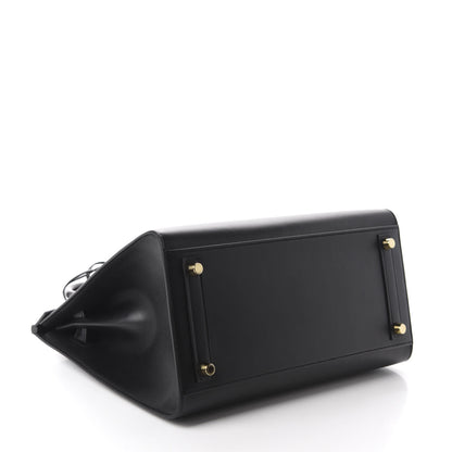 Hermes Veau Monsieur Birkin Sellier 30 Black 4 of 11