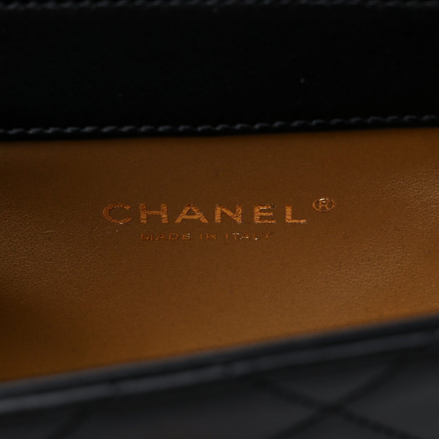 Lambskin Quilted Small Multiple Chain Flap Black