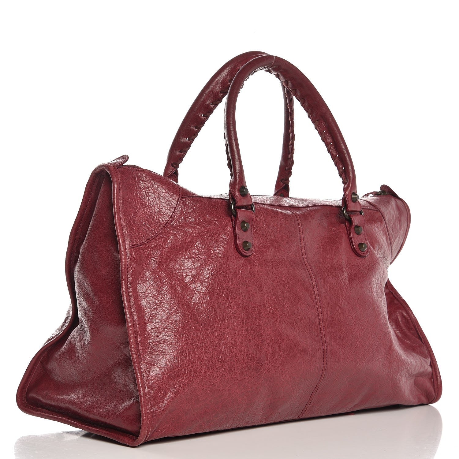 Balenciaga Agneau Classic Hardware Work Cassis 3 of 11