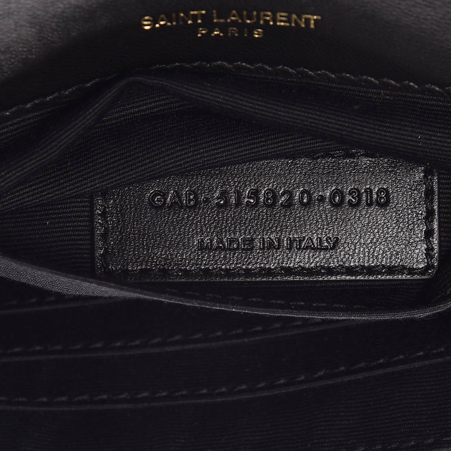 Saint Laurent Lambskin Patchwork Monogram Small Jamie Black 9 of 10