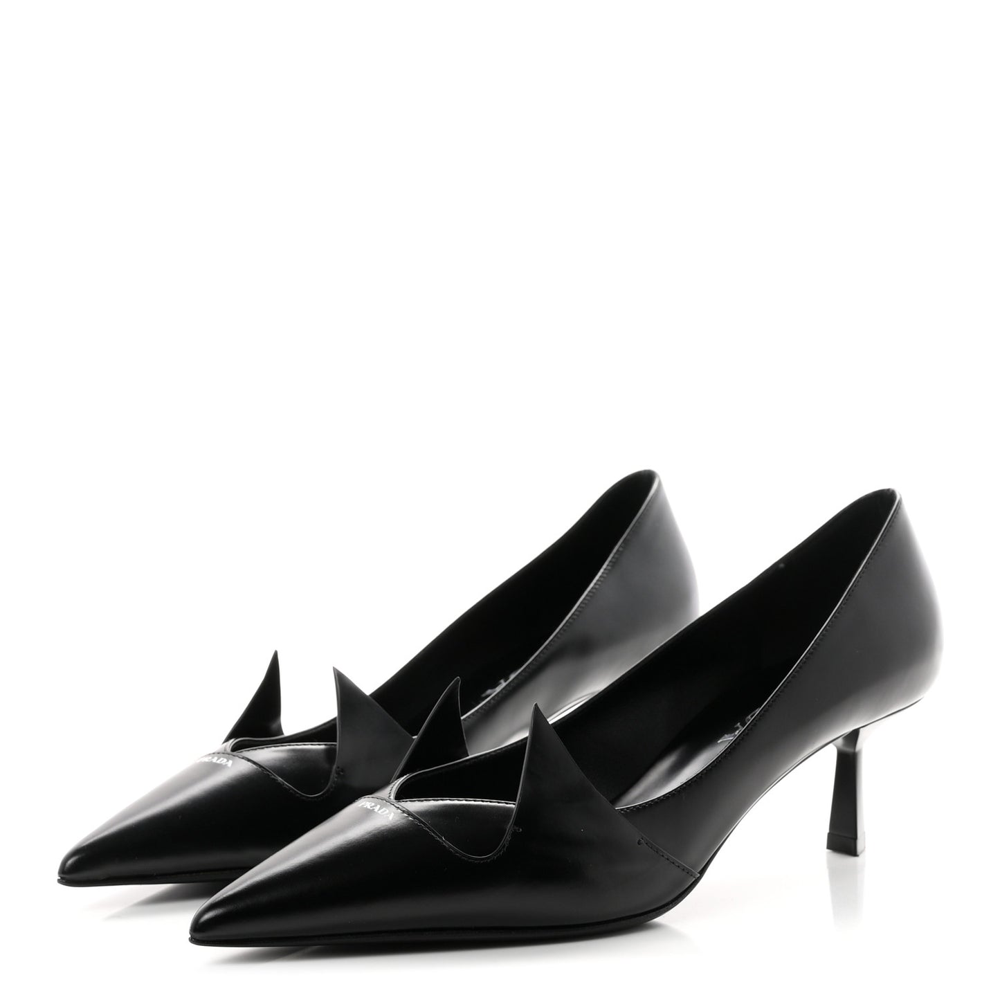 Spazzolato Pointed Toe 55mm Pumps 37 Black