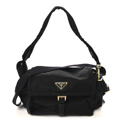 Prada Re-Nylon Medium Explore Shoulder Bag Black 1 of 9