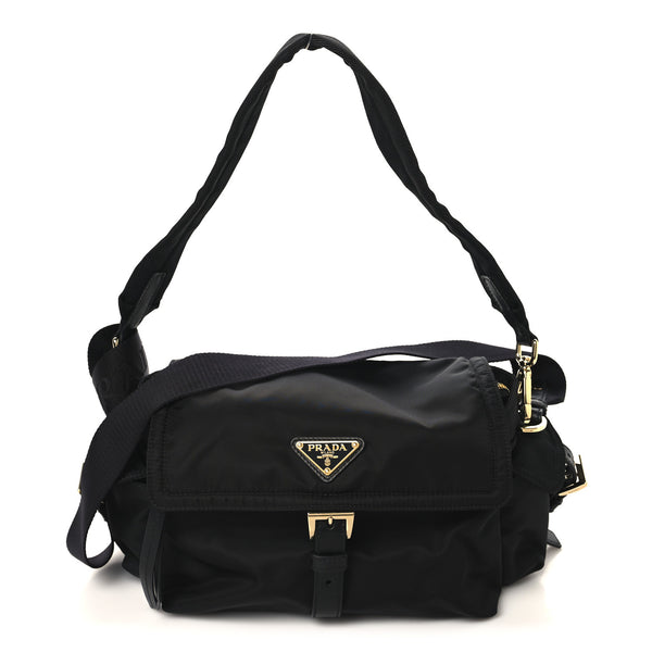 Prada Re-Nylon Medium Explore Shoulder Bag Black 1843903