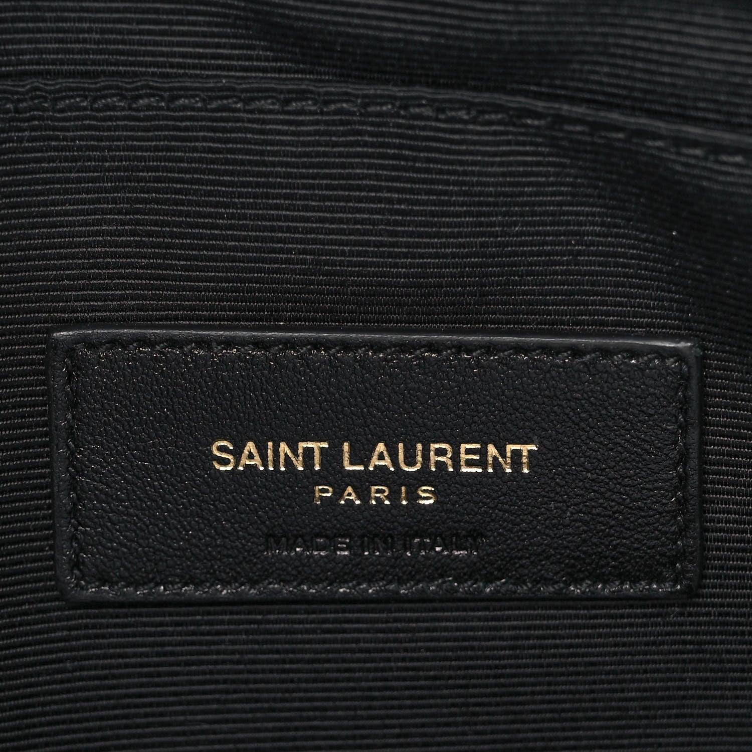 Saint Laurent Calfskin Matelasse Chevron Monogram Tablet Pouch Bordeaux 6 of 9
