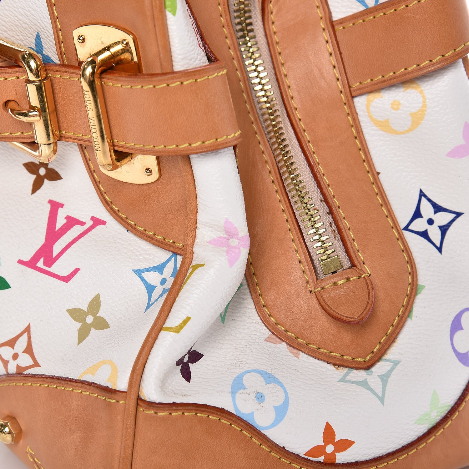 Louis Vuitton Monogram Multicolor Claudia White 13 of 17