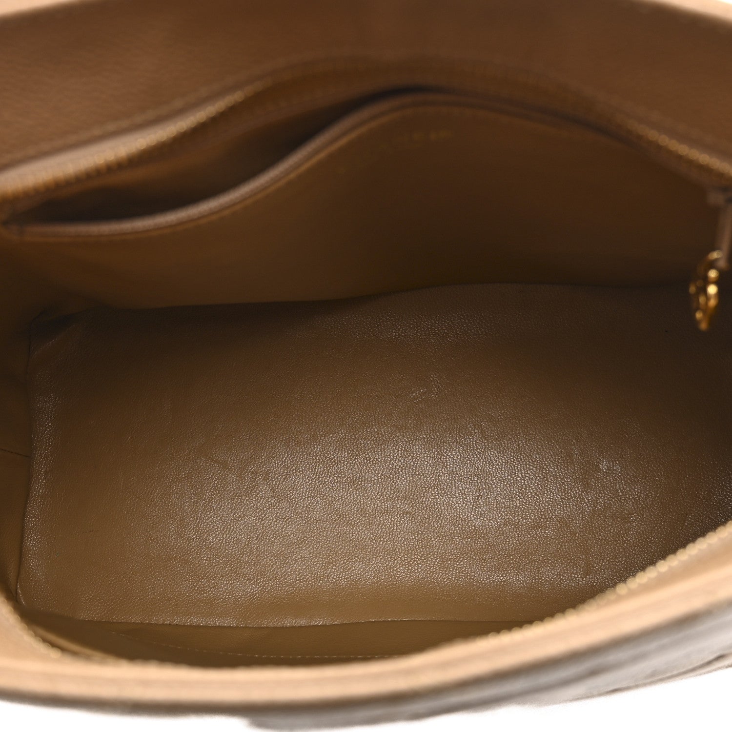 Chanel Caviar Quilted Medallion Tote Beige 5 of 10