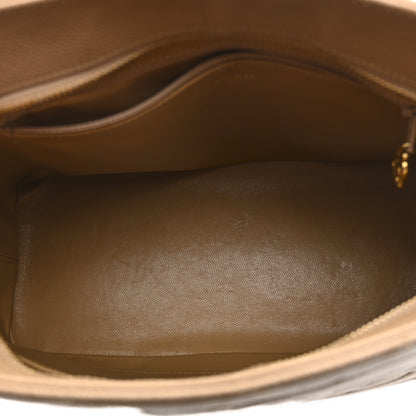 Chanel Caviar Quilted Medallion Tote Beige 5 of 10