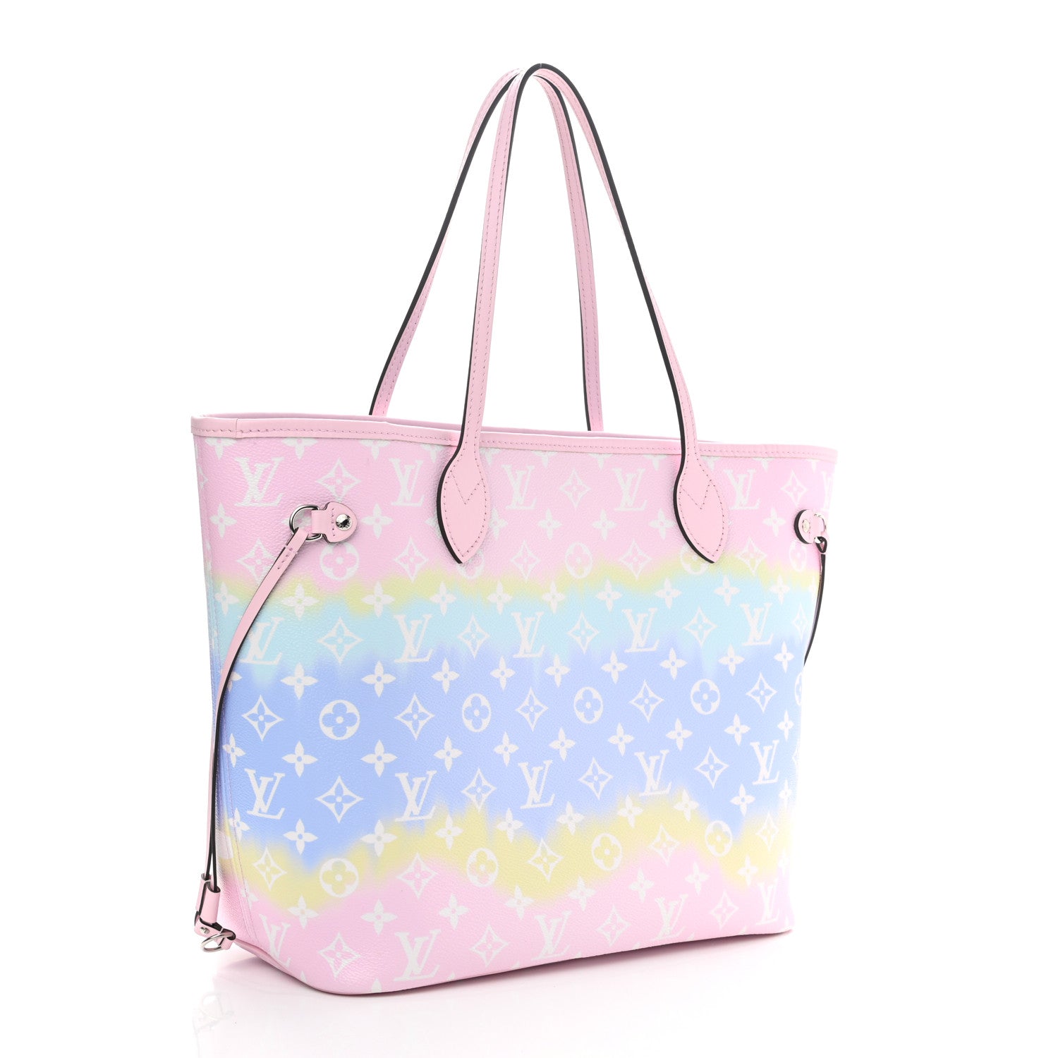 Louis Vuitton Monogram Escale Neverfull MM Pastel 3 of 11