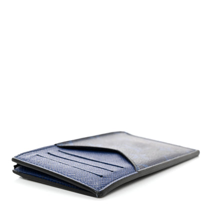 Louis Vuitton Taigarama Coin Card Holder Cobalt Blue 4 of 8