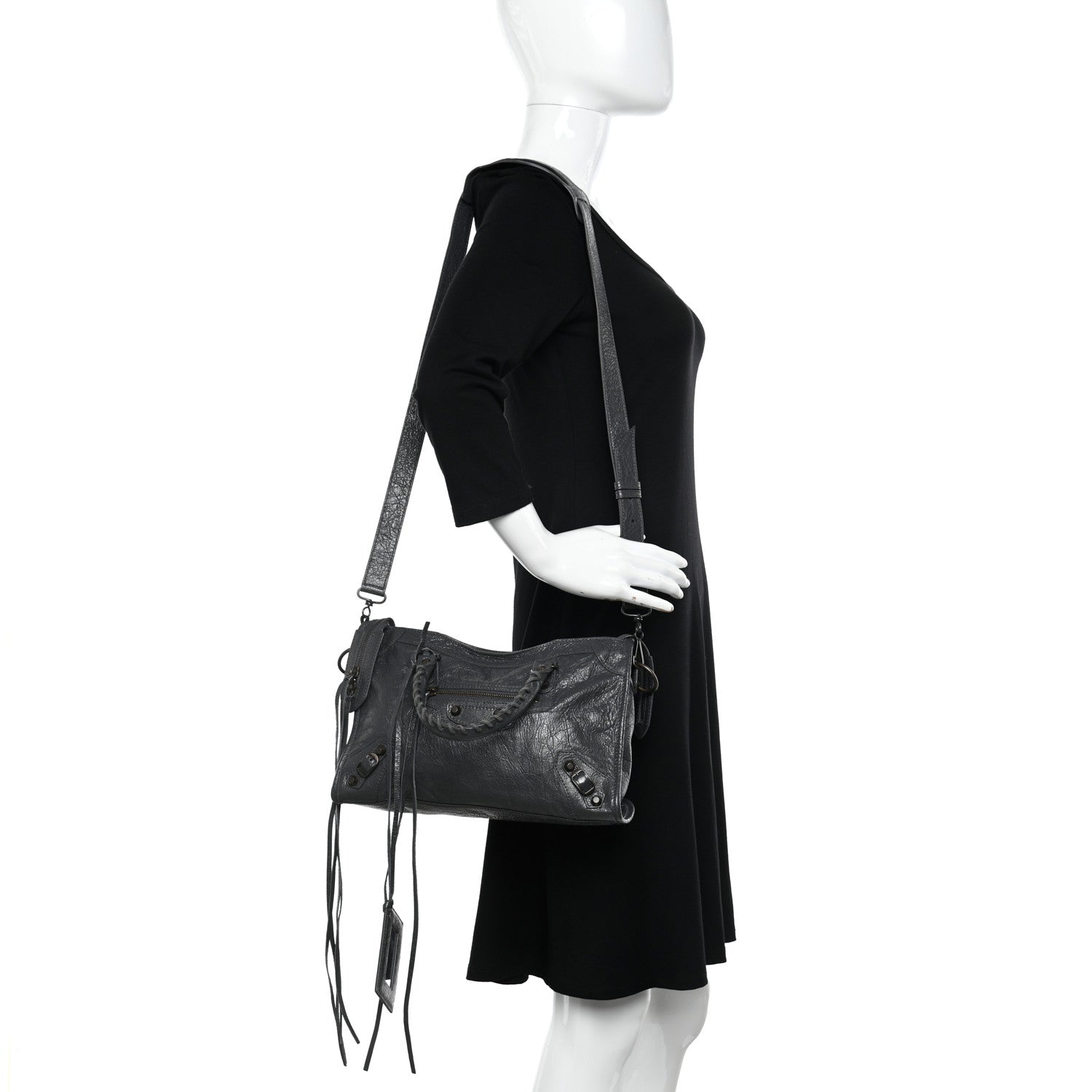 Balenciaga Agneau Classic Hardware S City Gris Fossile 2 of 9