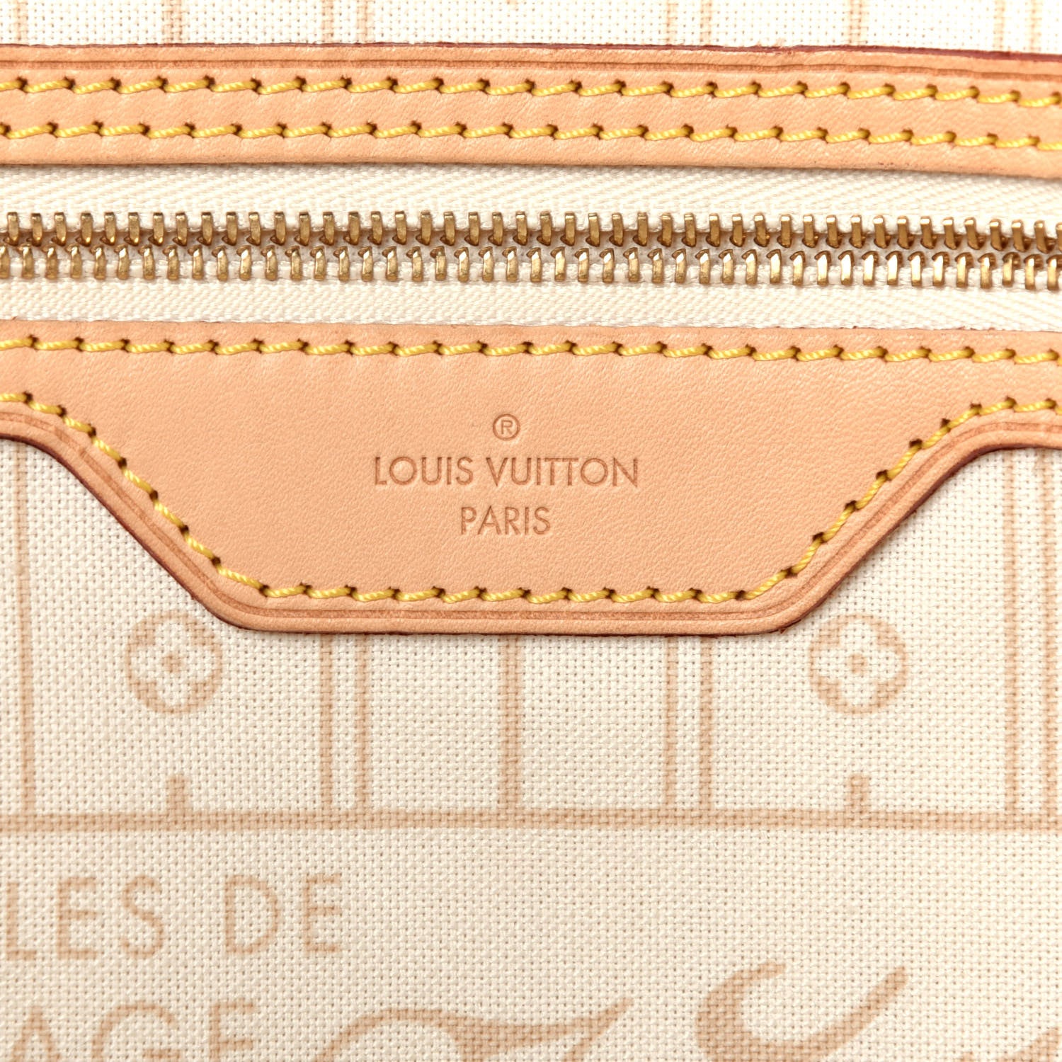Louis Vuitton Damier Azur Neverfull GM 6 of 9