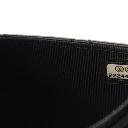 Chanel Aged Calfskin Quilted Reissue Wallet On Chain WOC Black 10 of 12