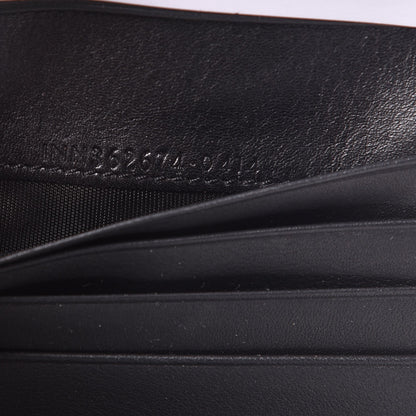 Saint Laurent Calfskin Classic Y Compact Wallet Black 7 of 7